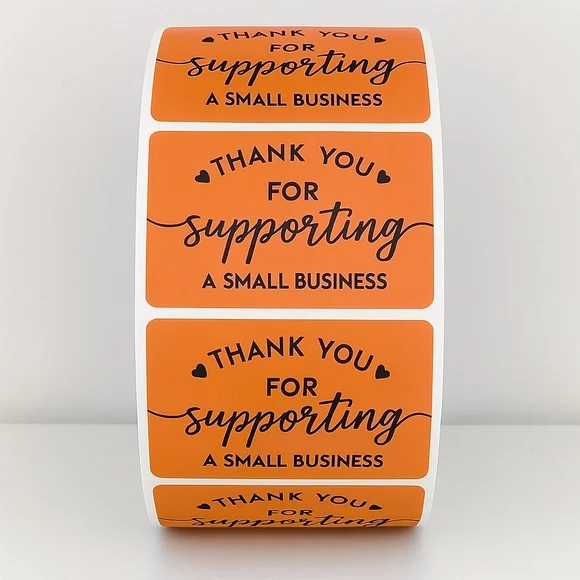 Customer Appreciation Stickers - Small Business Packaging Seals sticker label - Picture 8 of 11
